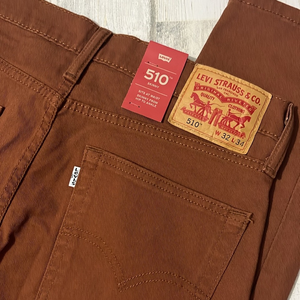 Levi’s 510 Skinny Jeans Size 32.  NWT - Picture 3 of 10
